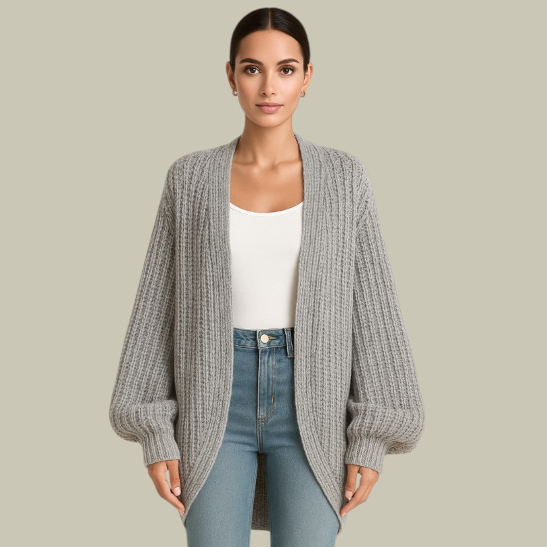 Womens Oversized Cardigan Knitted Warm