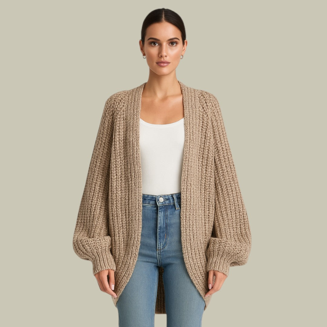 Womens Oversized Cardigan Knitted Warm