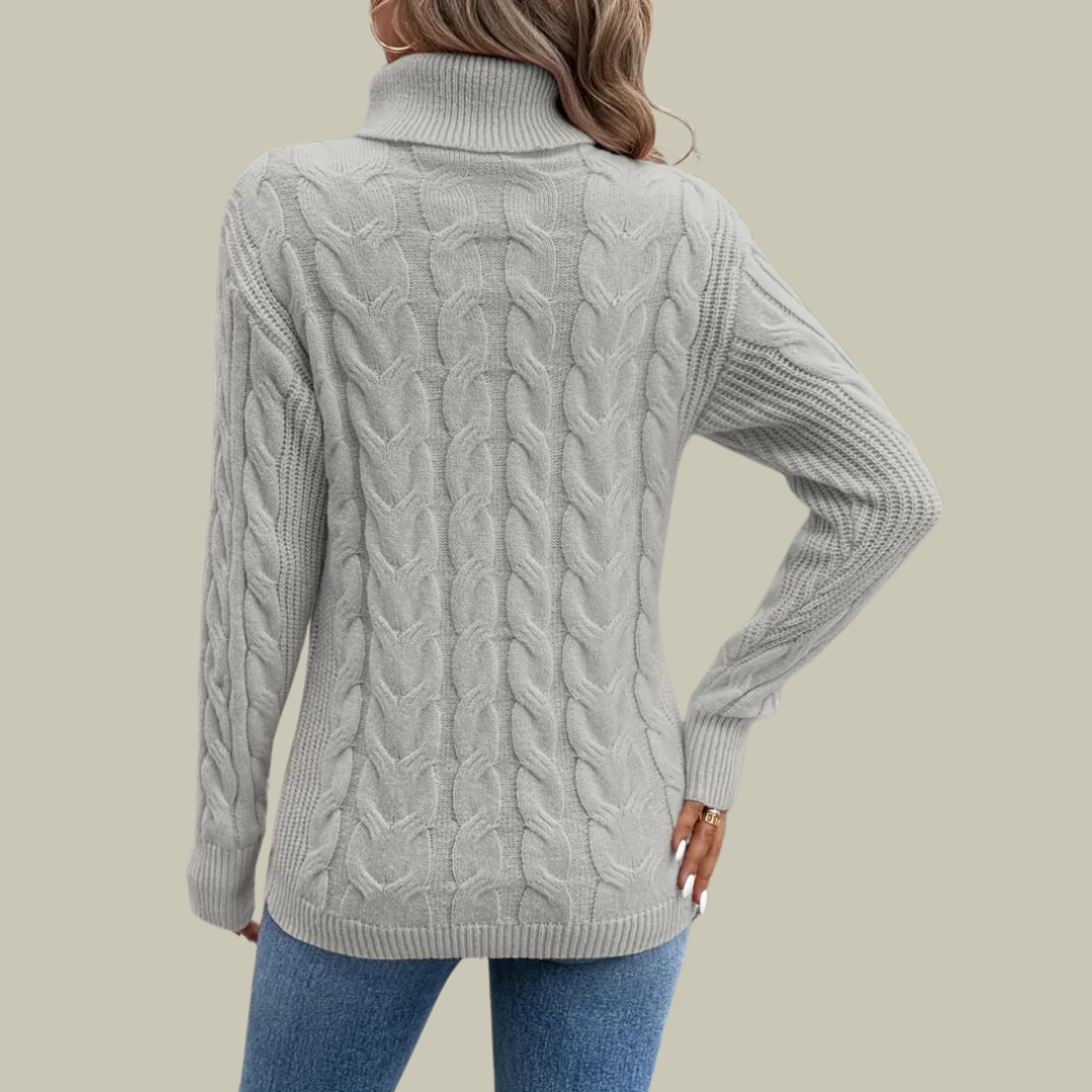 Lux & Classy • Women's Knitted Turtle Neck