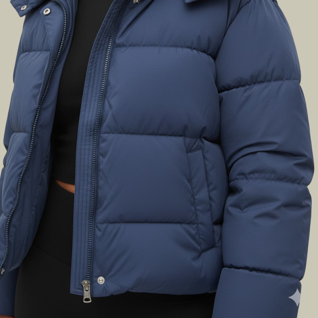 Womens Winter Jacket Puffer Hooded