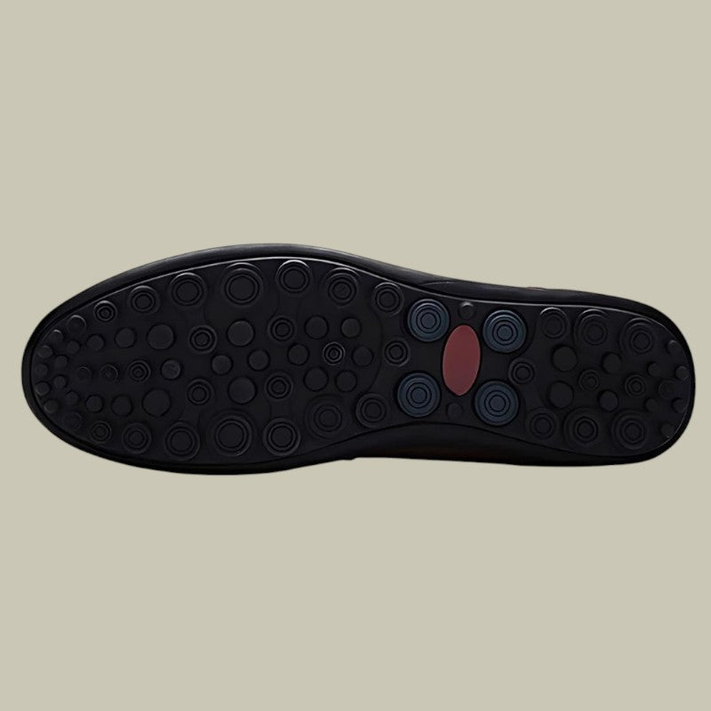 Mens Breathable Leather Loafers