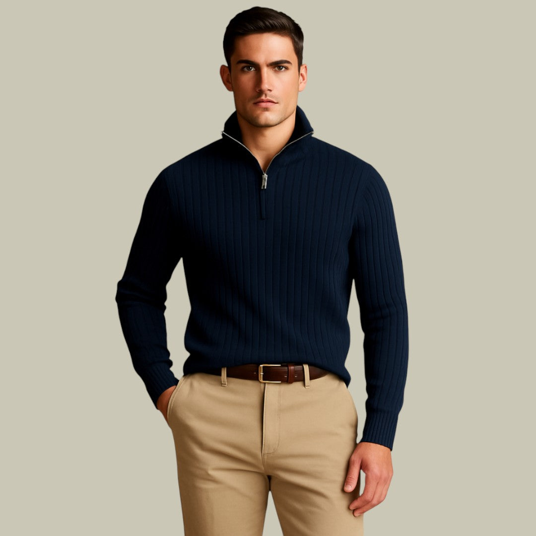 Half Zip Sweater for Men