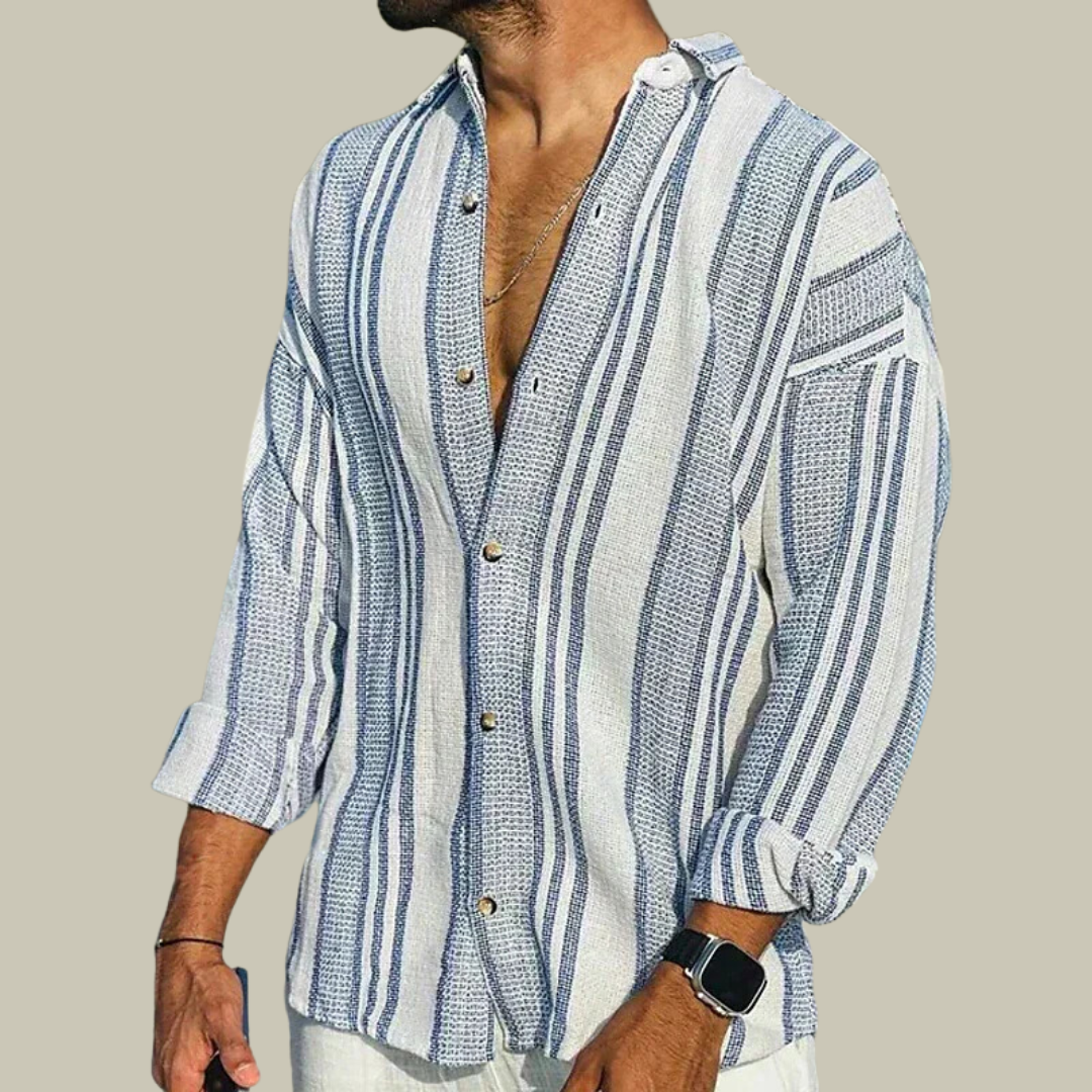 Lux & Classy • Men’s Casual Linen Shirt