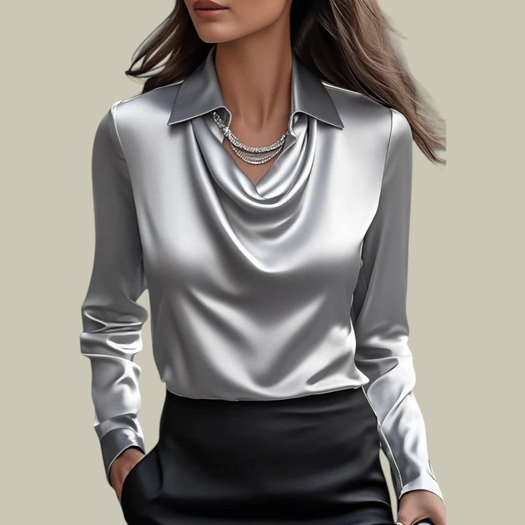 Womens Satin Blouse