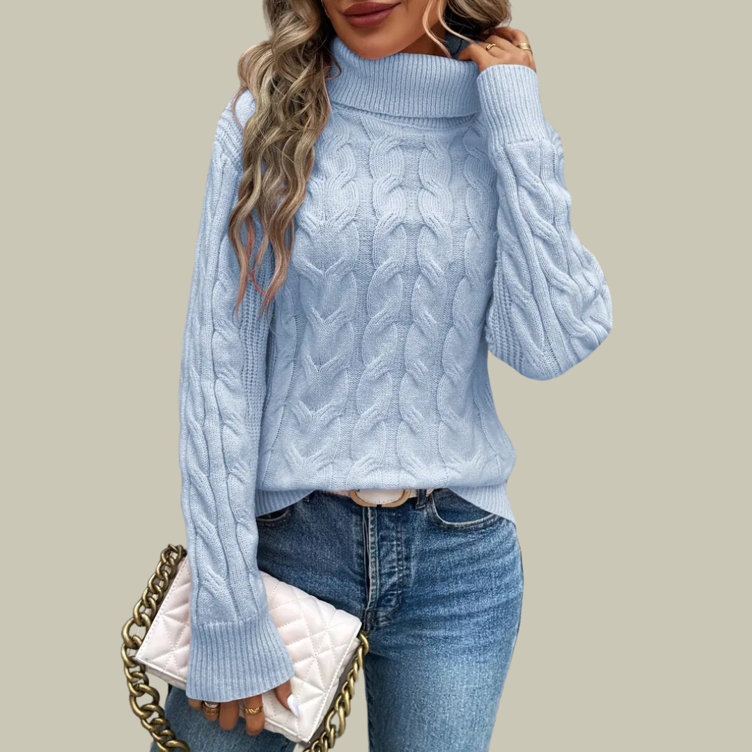 Lux & Classy • Women's Knitted Turtle Neck