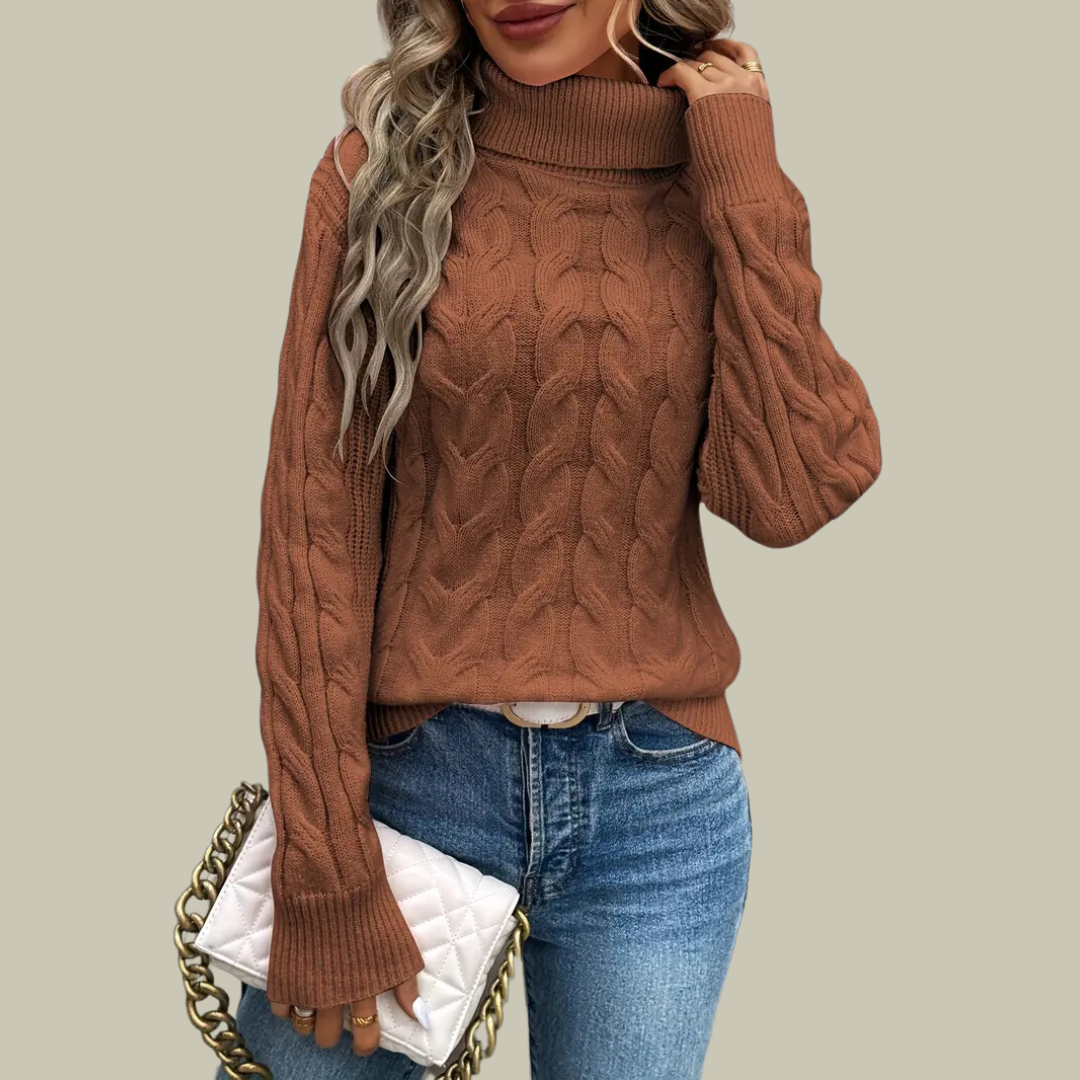 Lux & Classy • Women's Knitted Turtle Neck