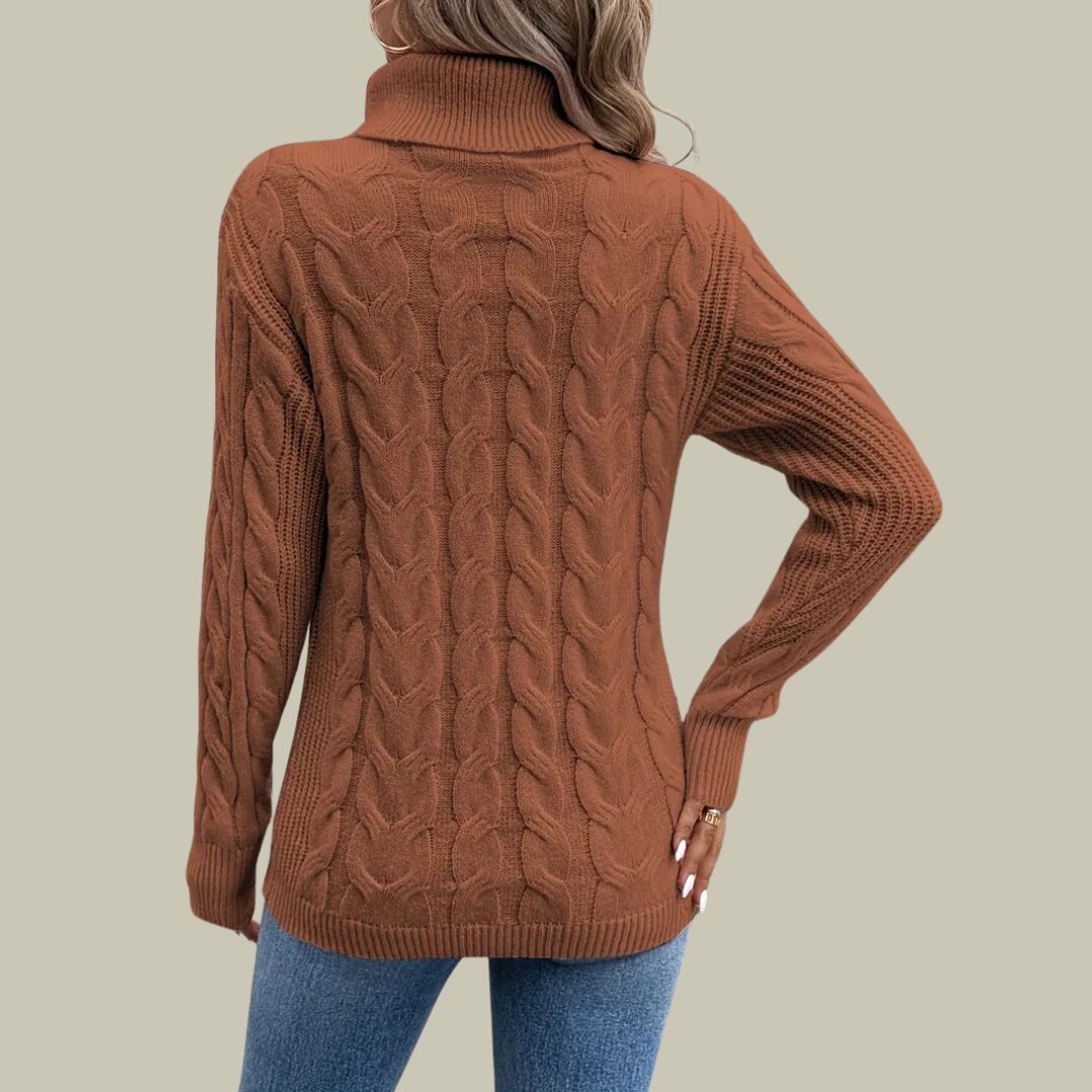 Lux & Classy • Women's Knitted Turtle Neck