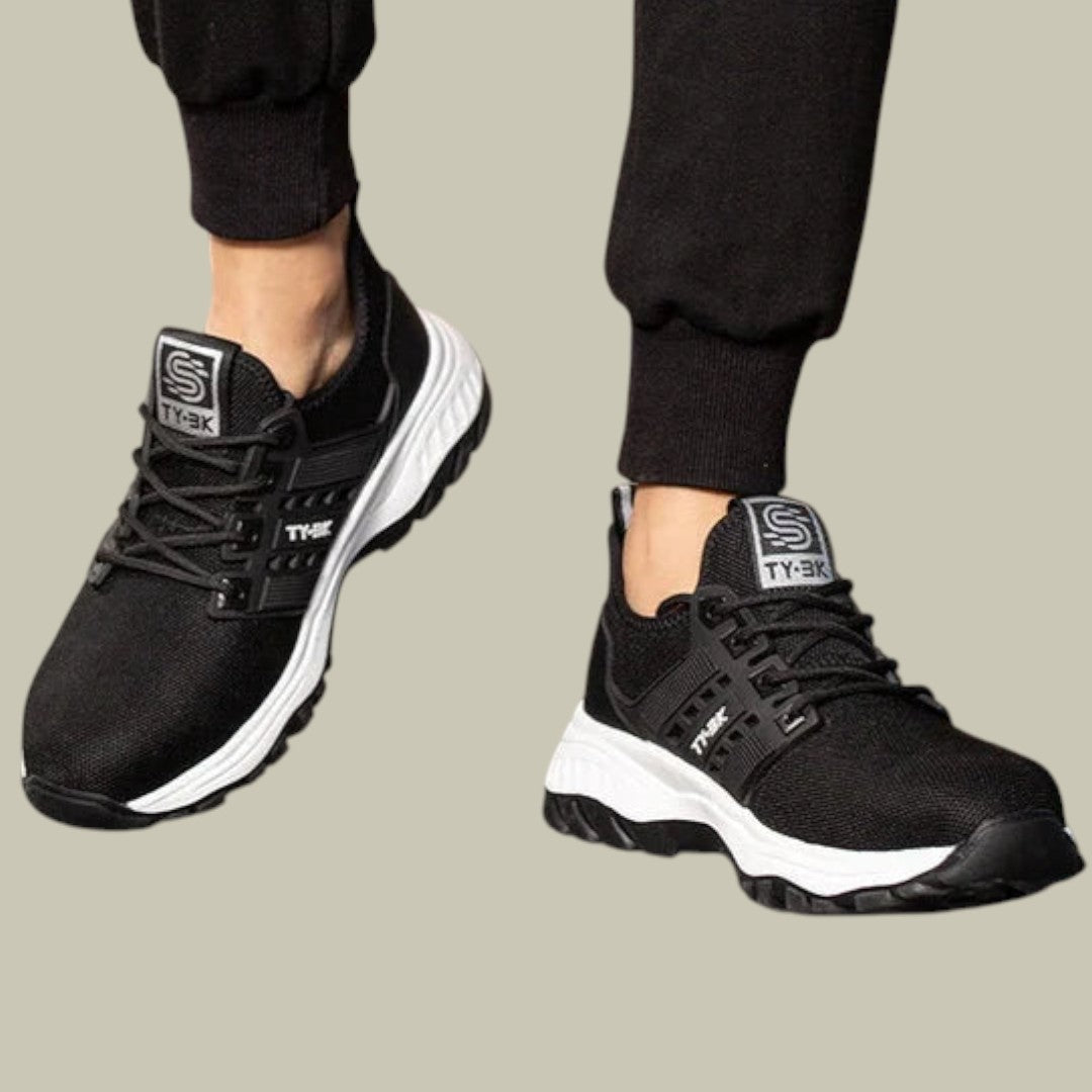 Mens Safety Work Shoes Black