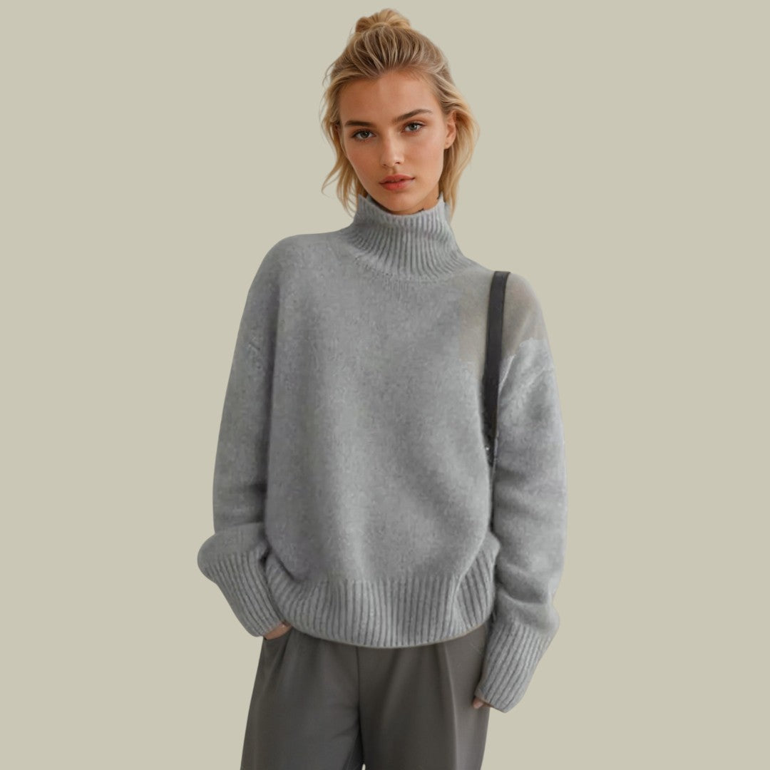 Womens Cashmere Turtleneck