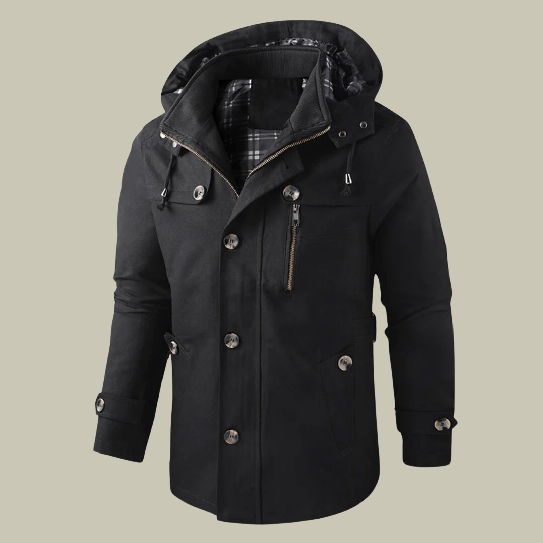 Mens Heavy-Duty Warm Winter Jacket