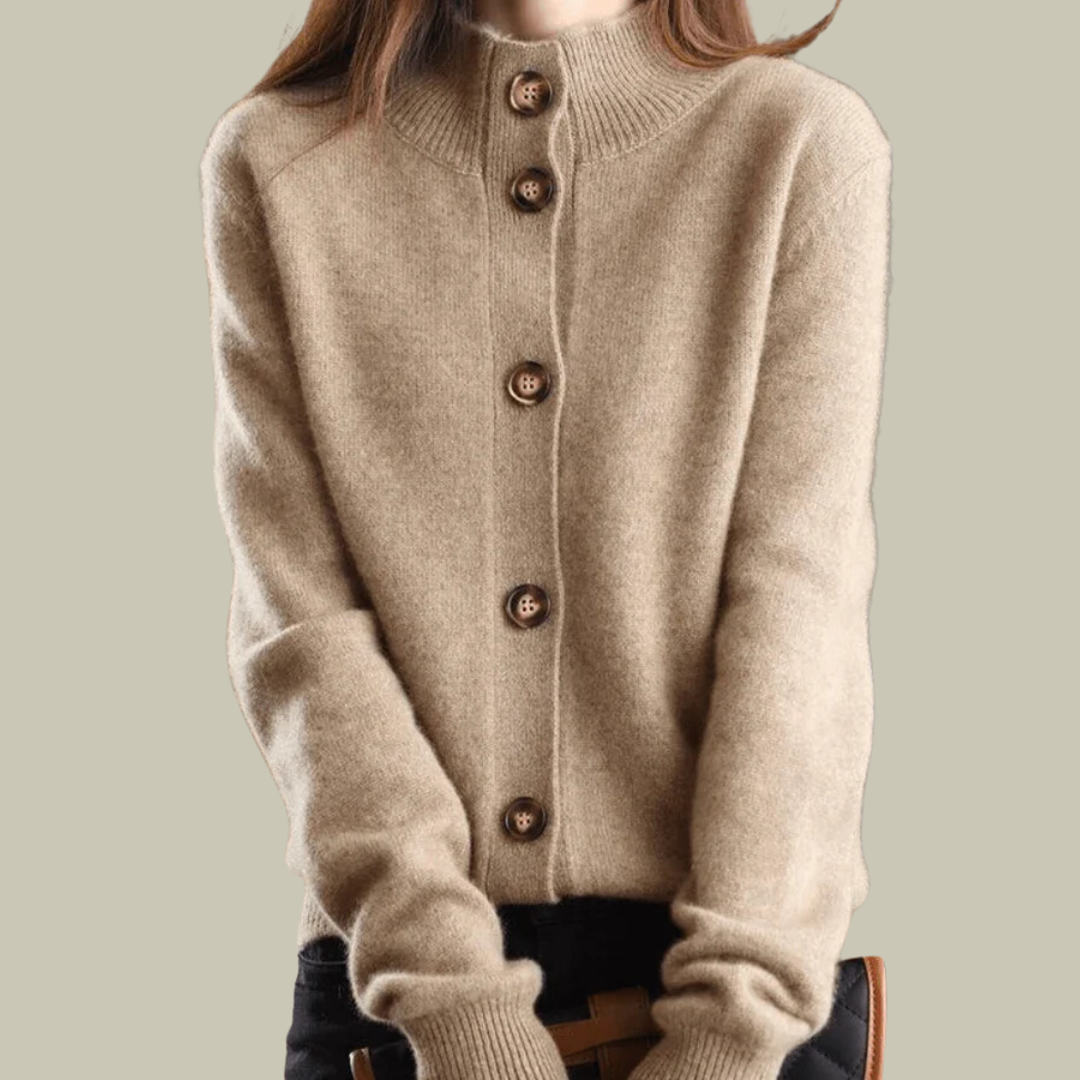 Womens Knitted Cashmere Vest Cardigan
