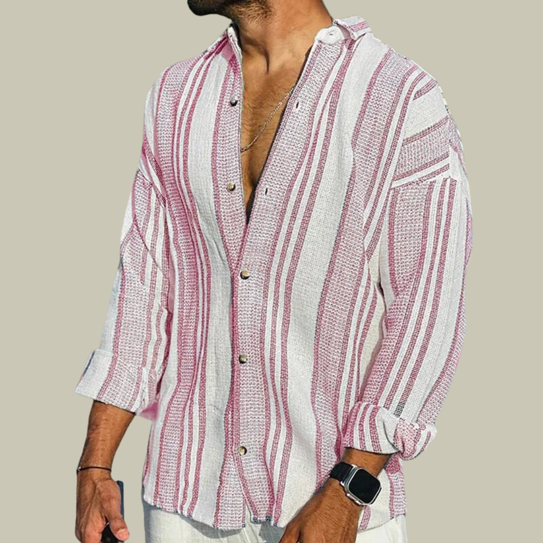 Lux & Classy • Men’s Casual Linen Shirt