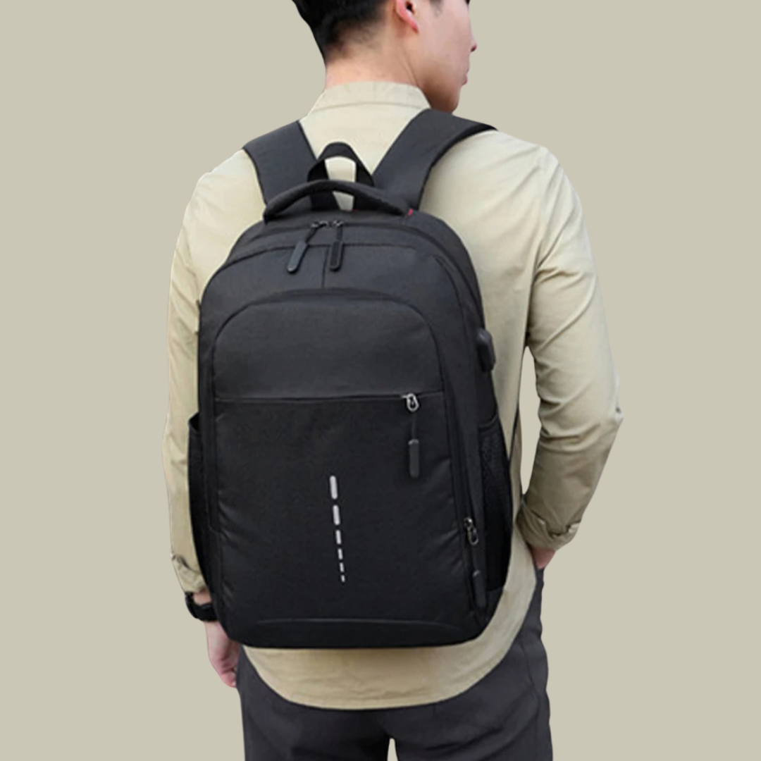 Classy black backpack on sale