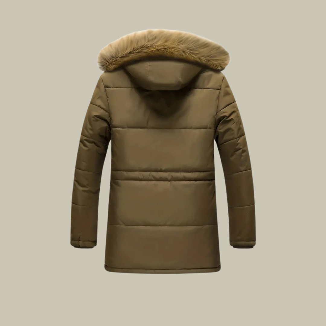 Warm Long Winter Parka for Men