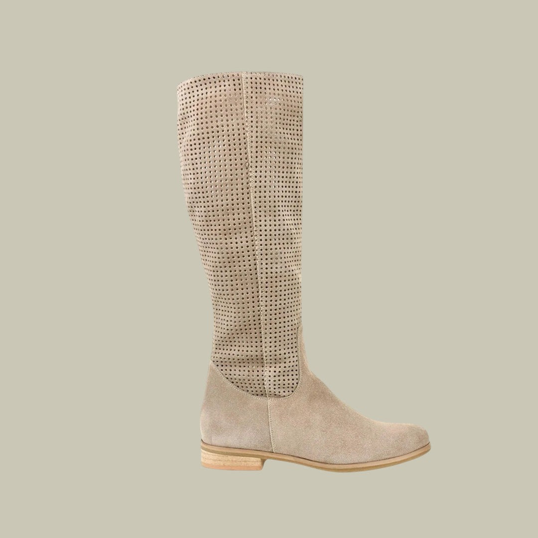 Womens Suede Knee High Boots