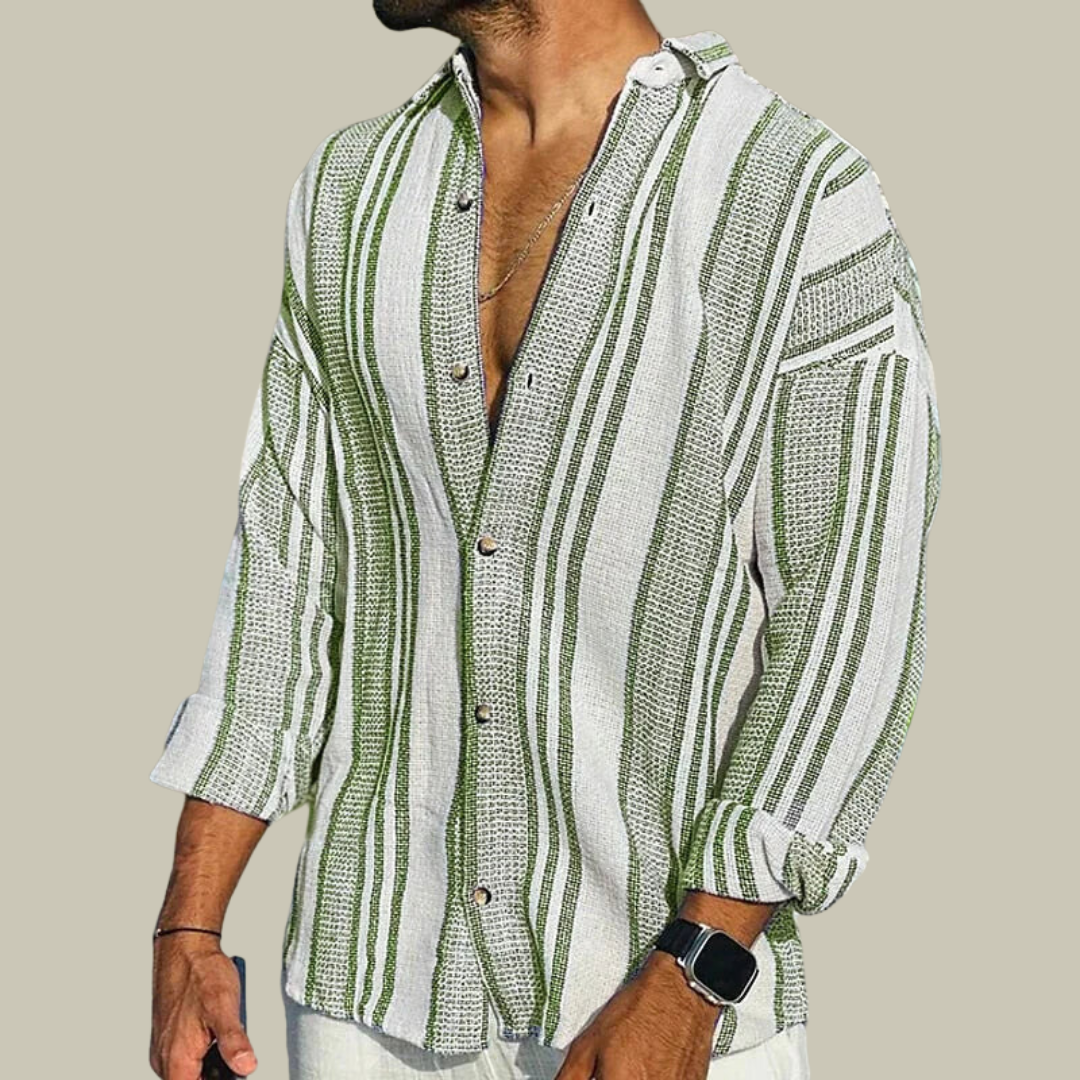 Lux & Classy • Men’s Casual Linen Shirt