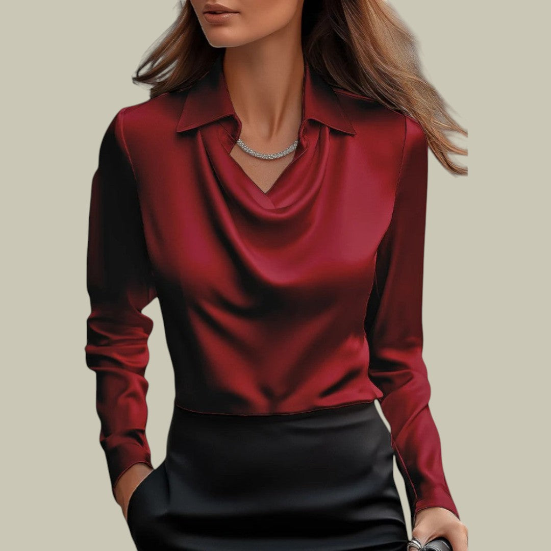 Womens Satin Blouse