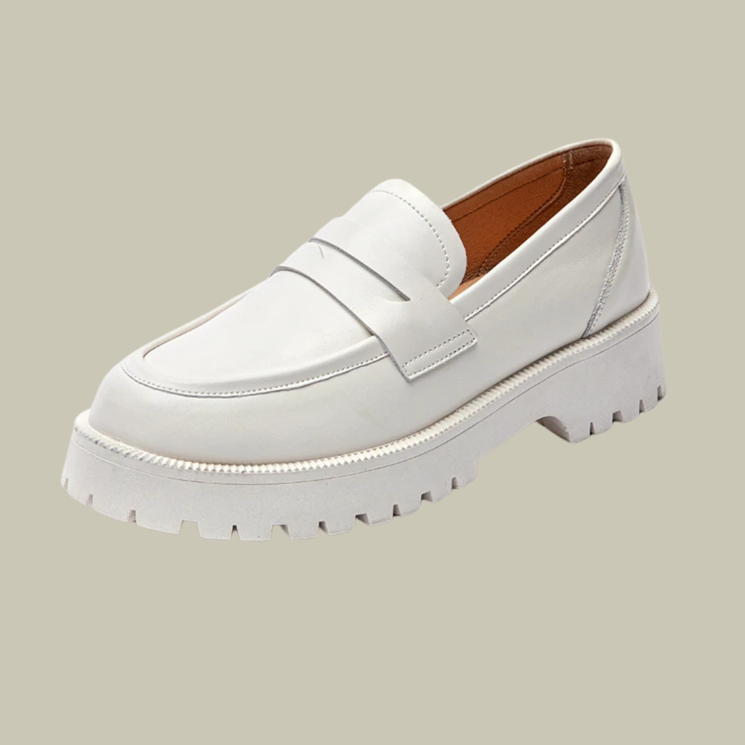 Womens British Style Loafers