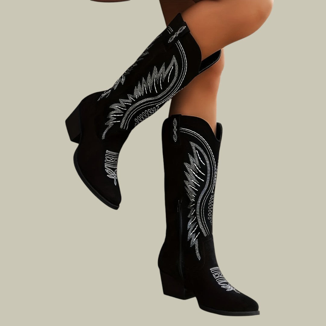 Womens Fashionable Cowboy Boots