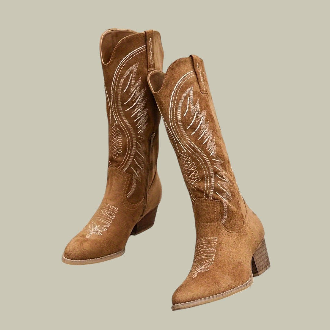 Womens Fashionable Cowboy Boots