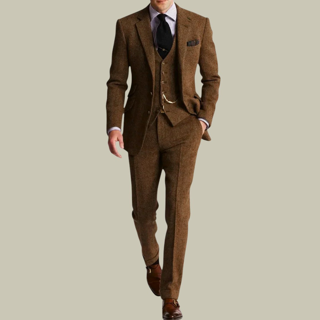 Mens Three Piece Suit
