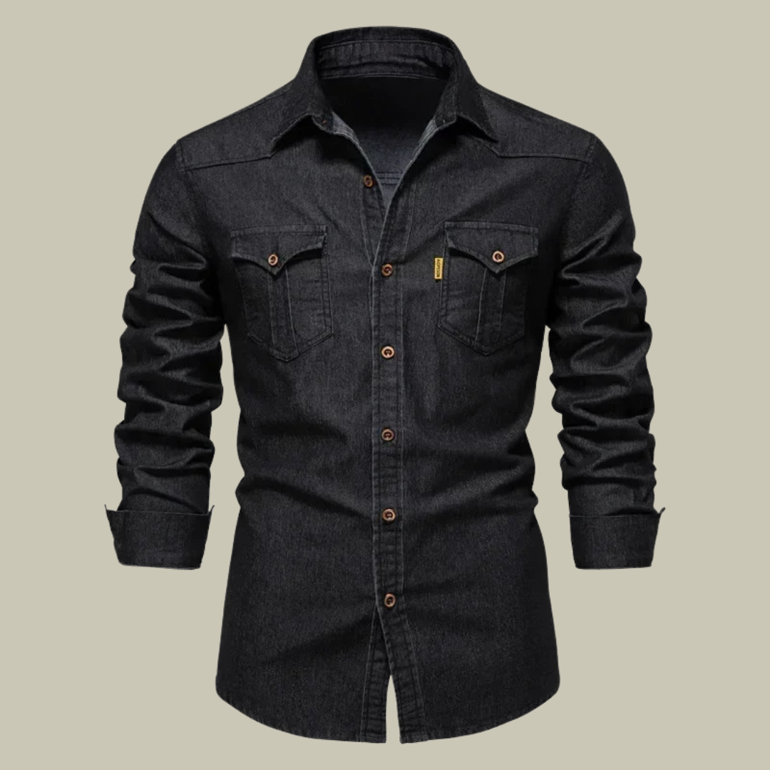 Lux & Classy • Men's Denim Summer Shirt