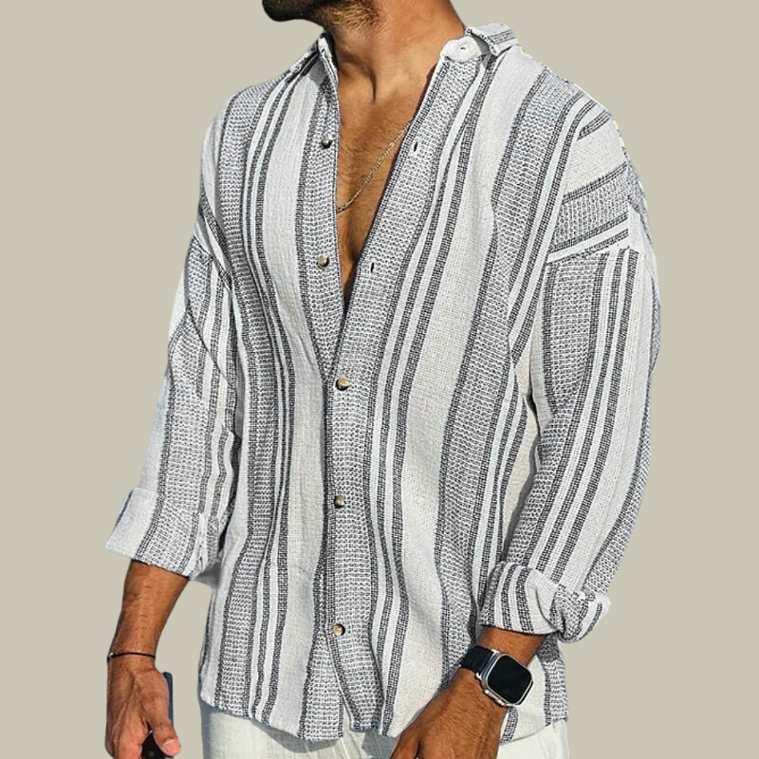 Lux & Classy • Men’s Casual Linen Shirt