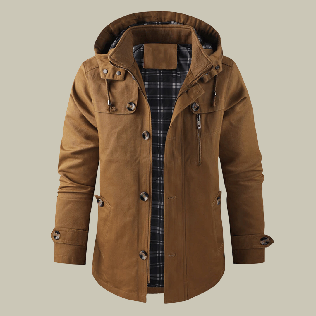 Mens Heavy-Duty Warm Winter Jacket