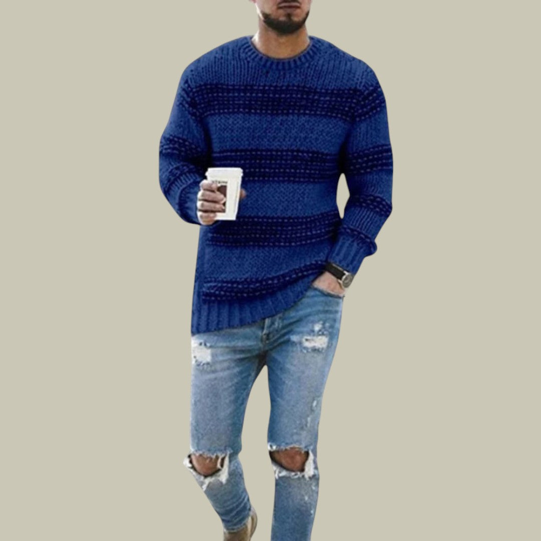 Mens Knitted Winter Sweater