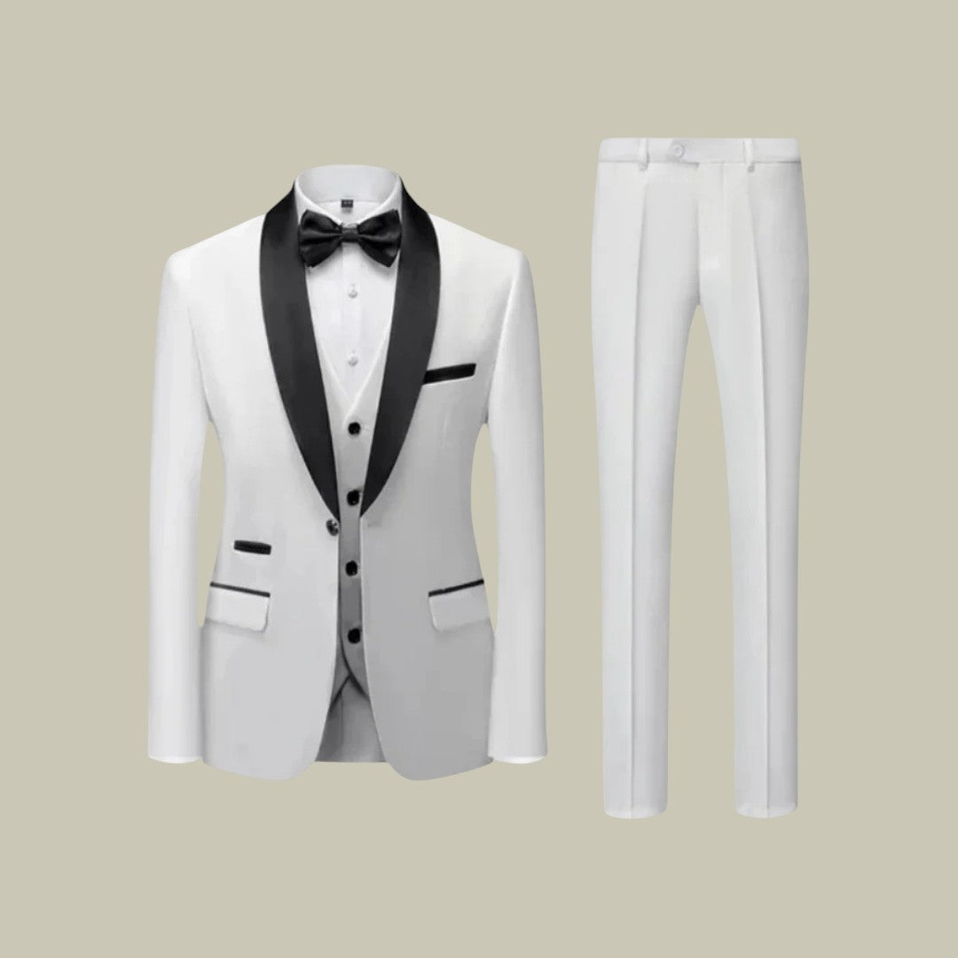 Mens Tuxedo Three Piece Suit