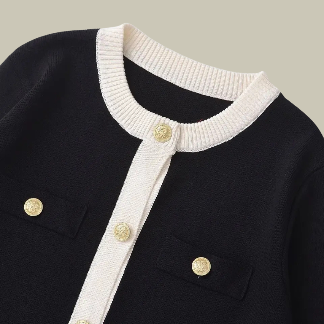 Womens Knitted Cardigan Sweater