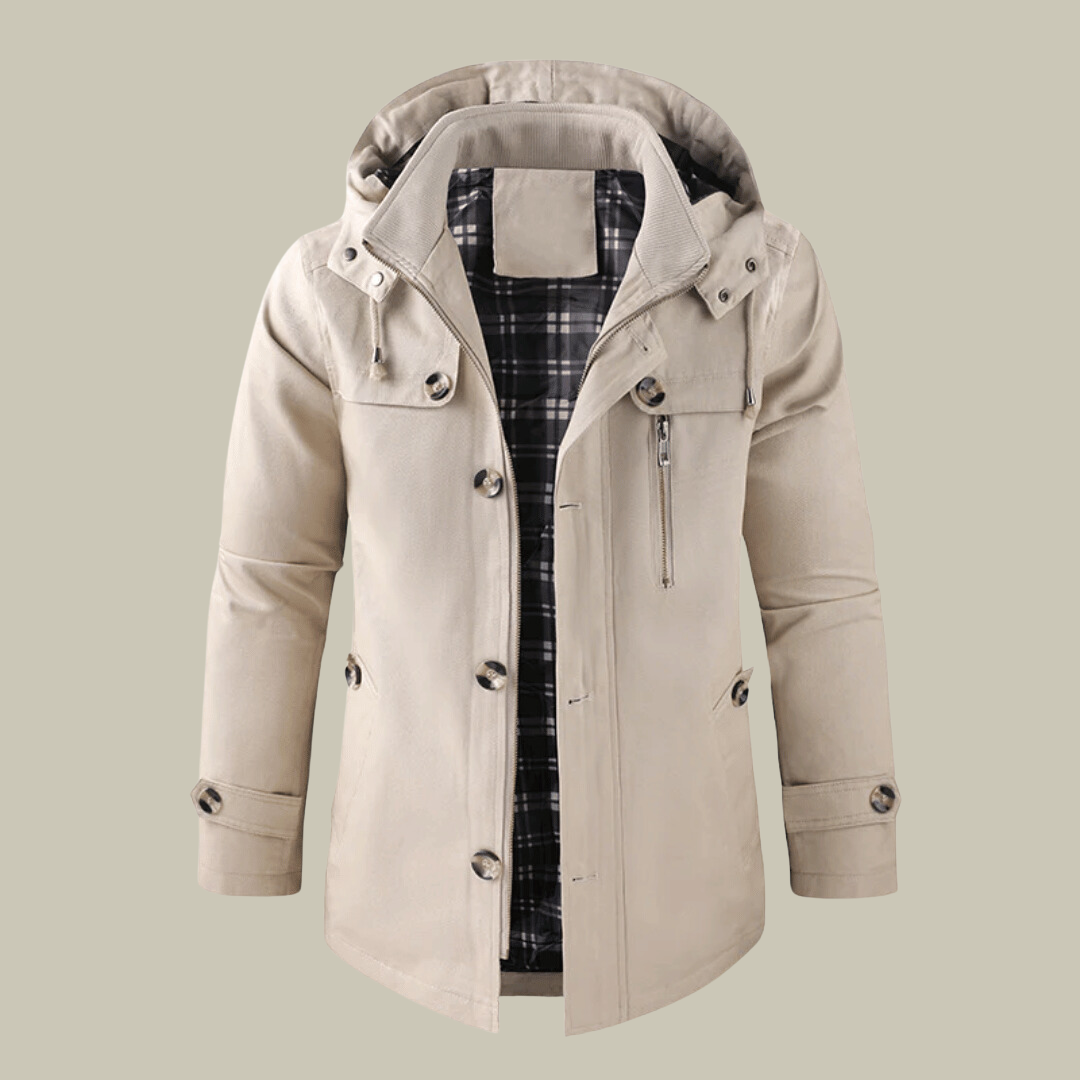 Mens Heavy-Duty Warm Winter Jacket