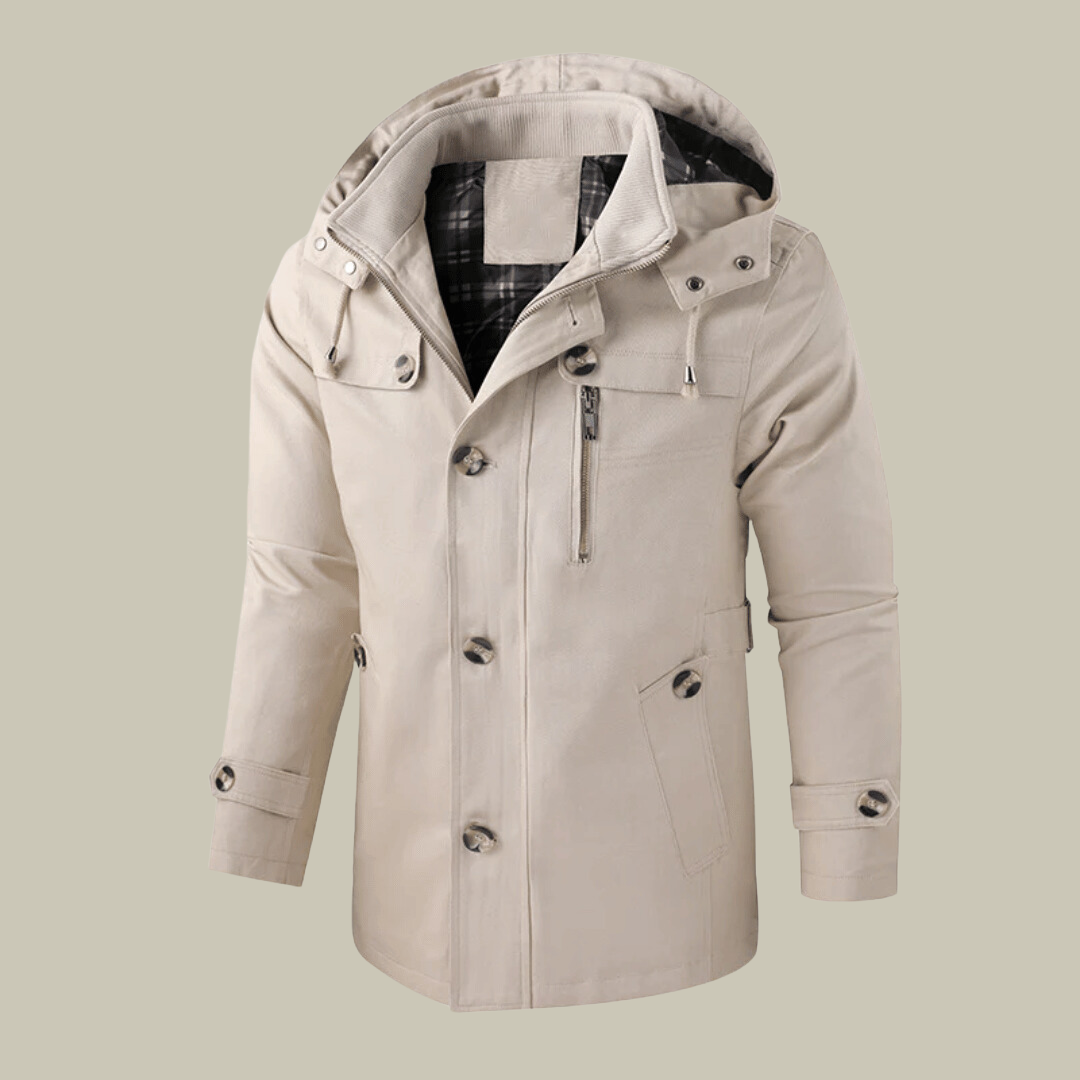 Mens Heavy-Duty Warm Winter Jacket