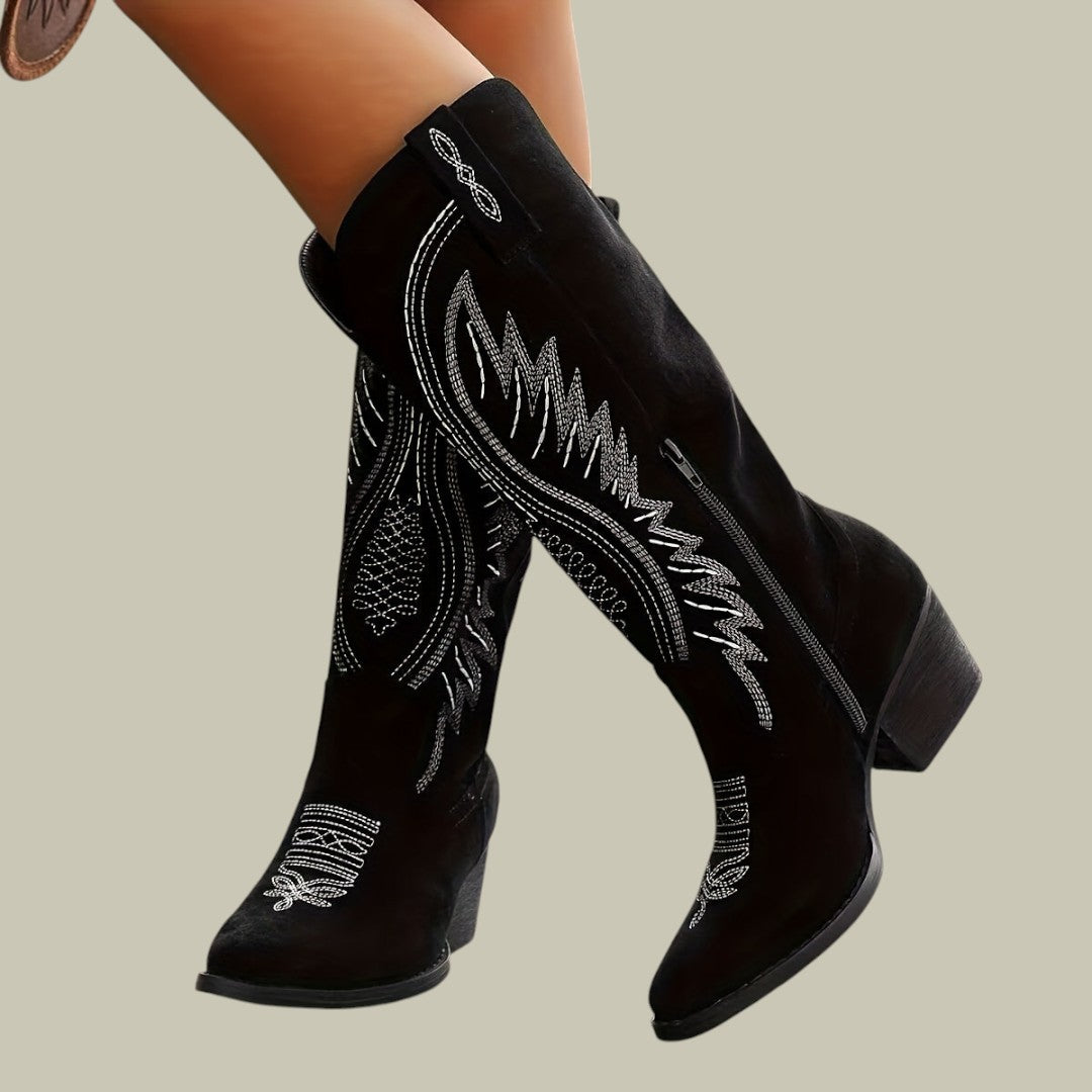 Womens Fashionable Cowboy Boots