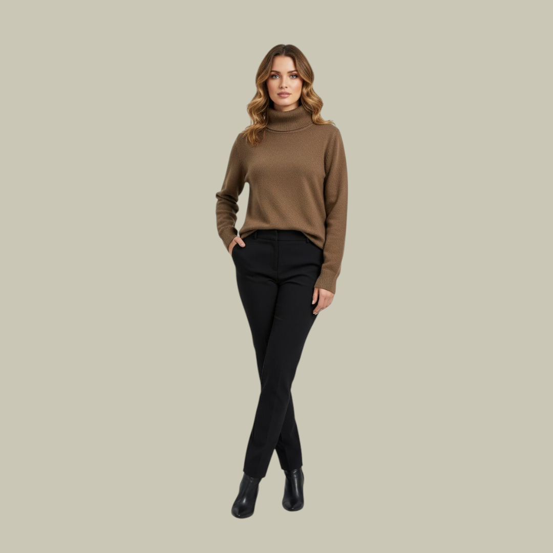 Winter Jumper for Women Turtle