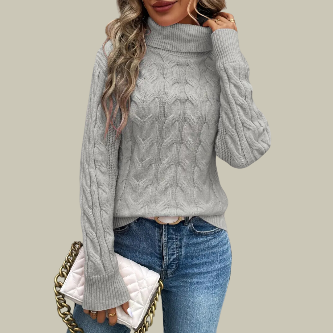 Lux & Classy • Women's Knitted Turtle Neck