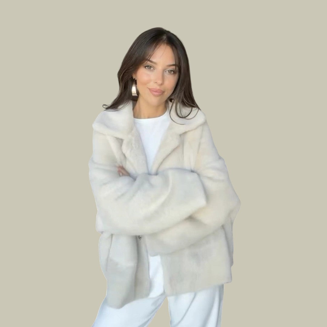 Womens Jacket Fluffy Autumn/Winter