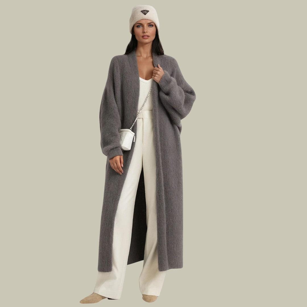Womens Long Cardigan Coat