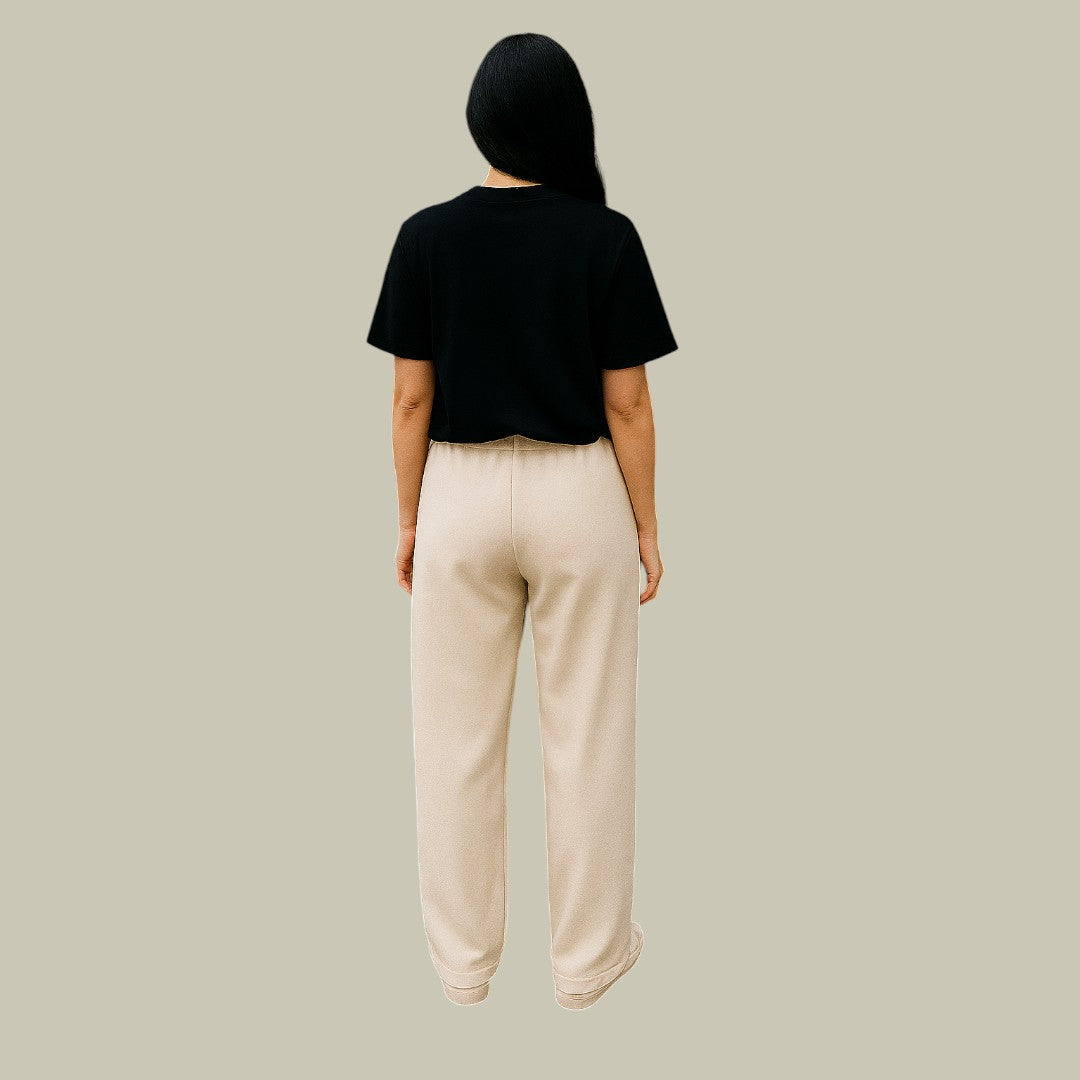 Womens Wool Cashmere Flair Trouser