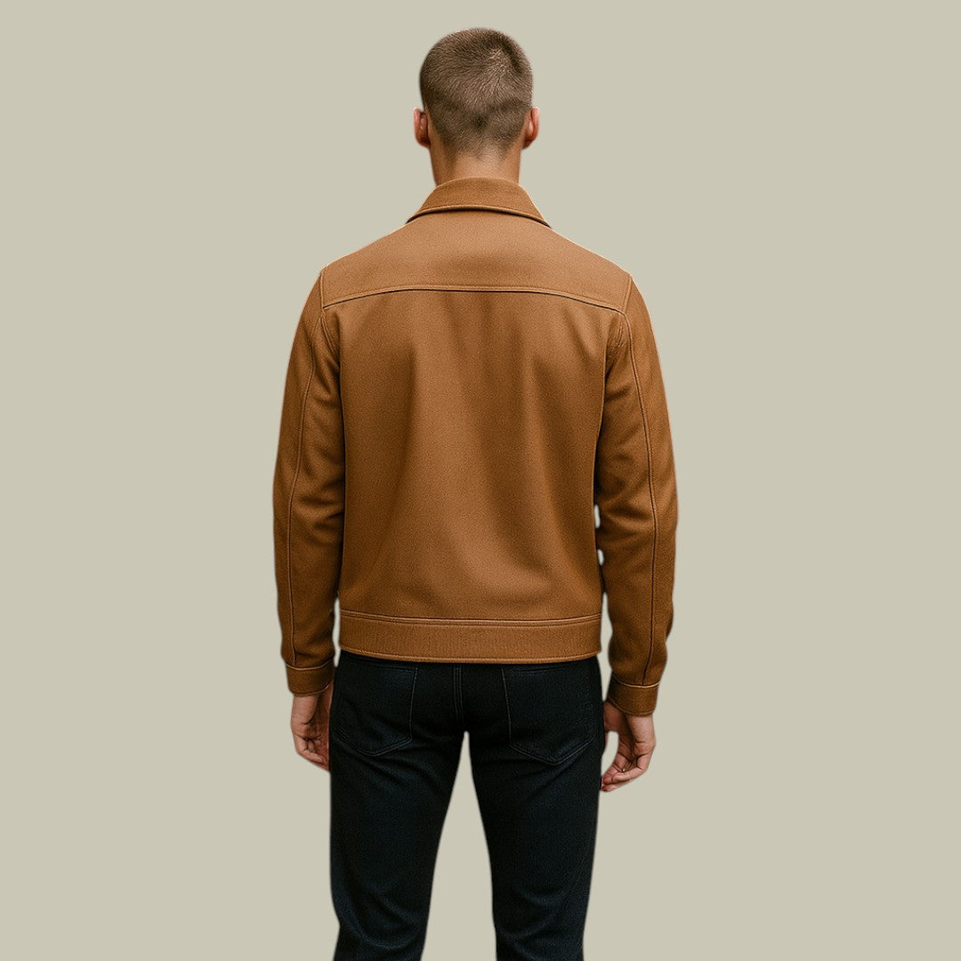 Lux & Classy • Men's Stylish Suede Spring Jacket