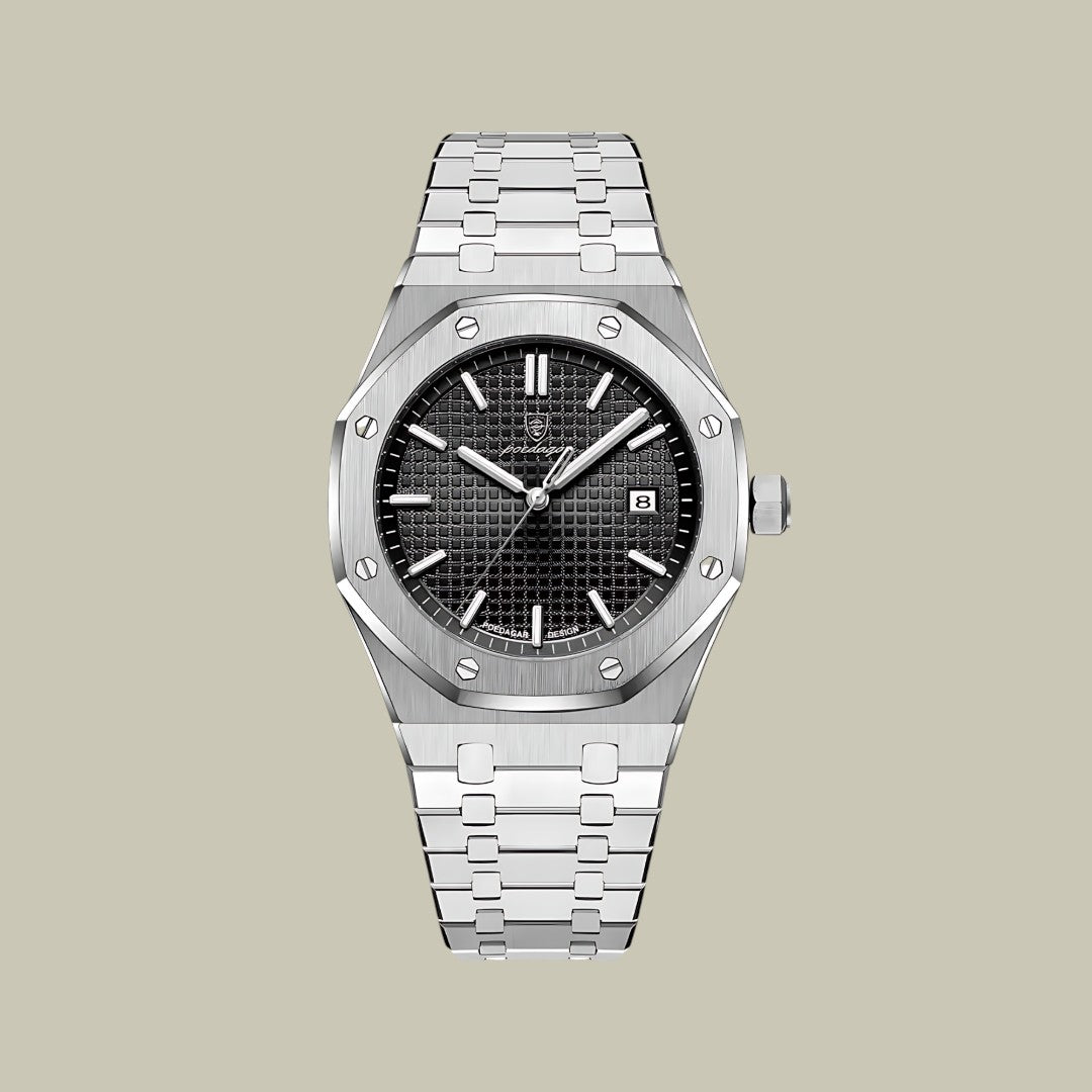 Mens Watch Luxury Stainless Steel