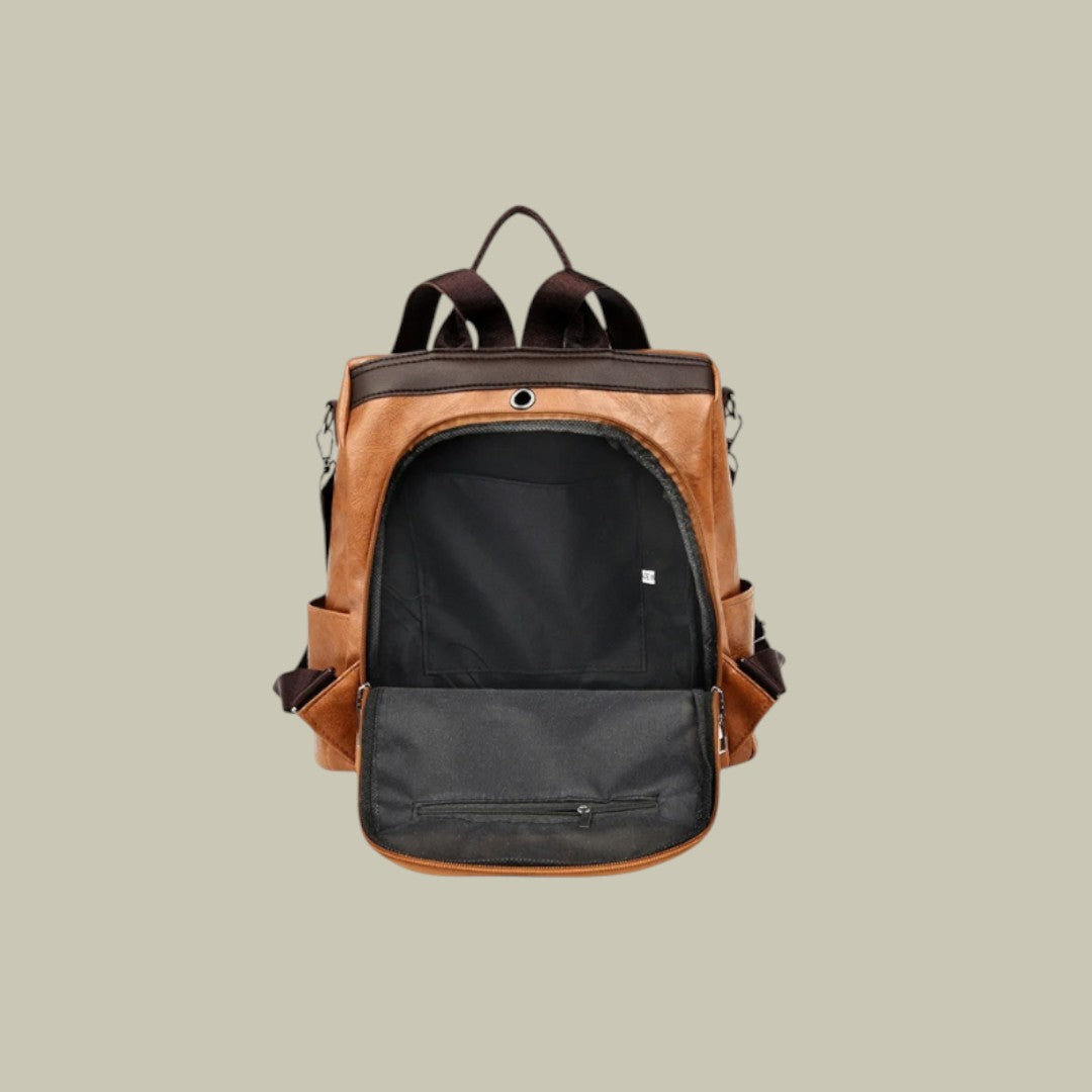 Womens Leather Backpack