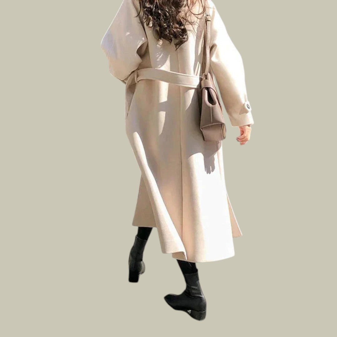 Womens Trench Coat Long Winter
