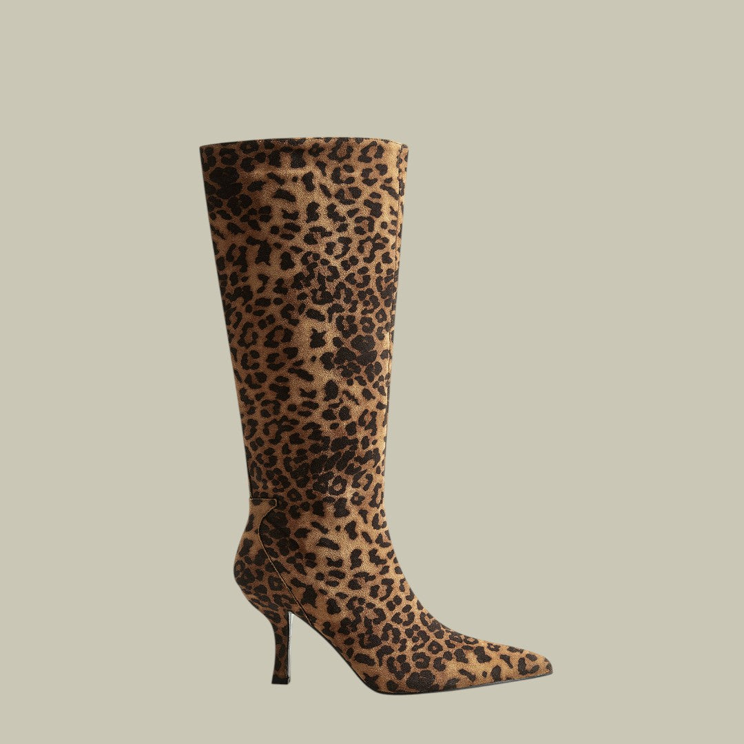 Womens Stylish Leopard Print Heels