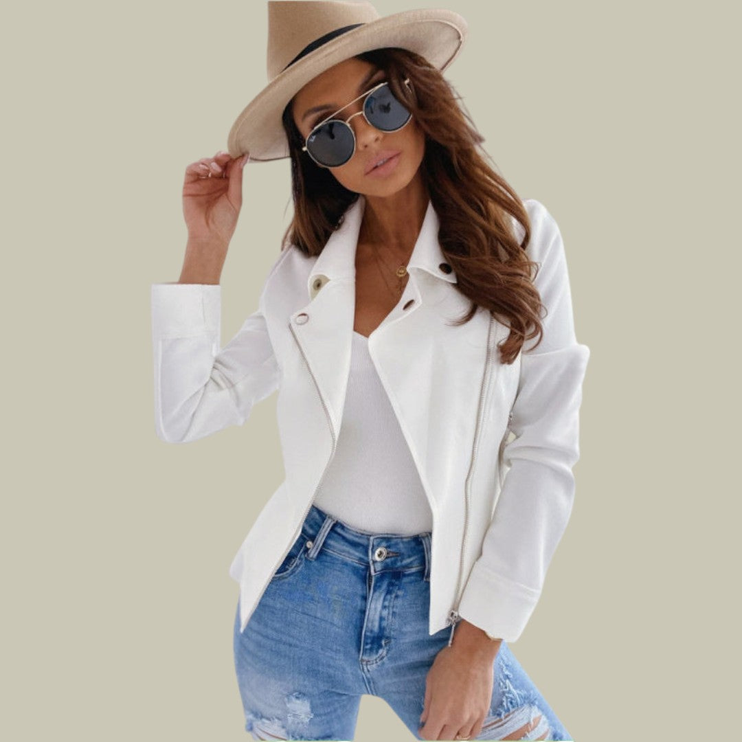Womens Jacket Short Suede