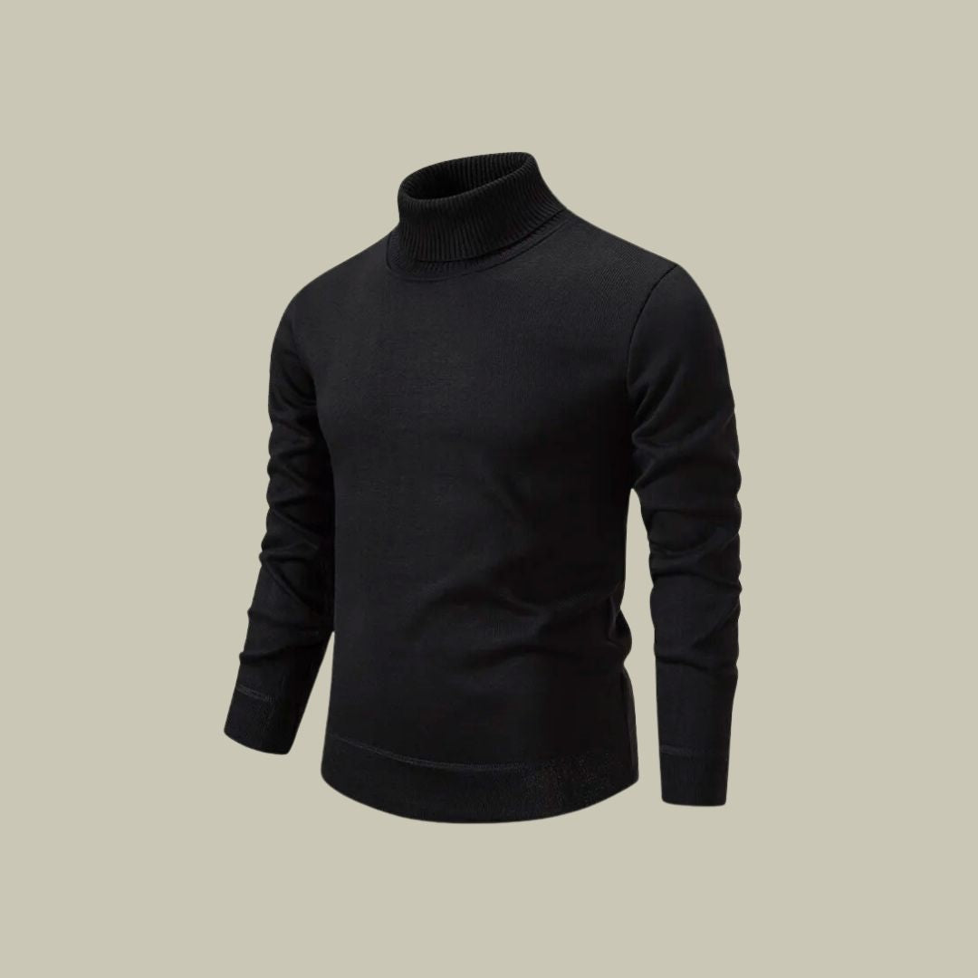 Lux Classy Men s Luxury Knitted Turtleneck