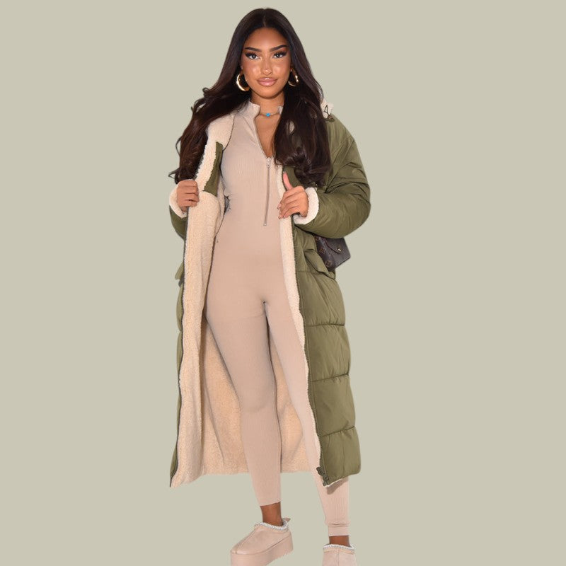 Womens Reversible Winter Jacket