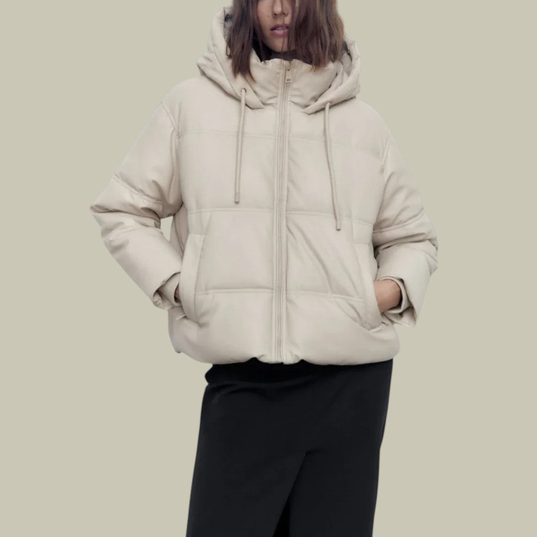 Womens Short Puffer Jacket