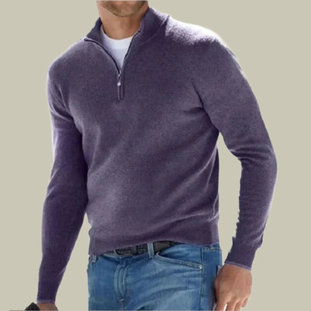 Mens Ralph Polo Zipper Sweater