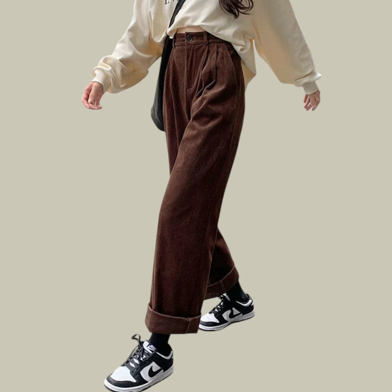Womens Corduroy Trousers